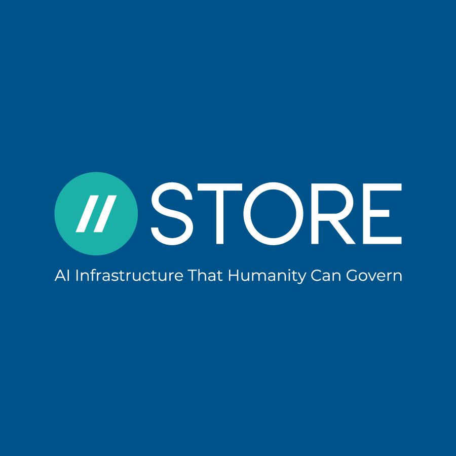 Blue Background Logo